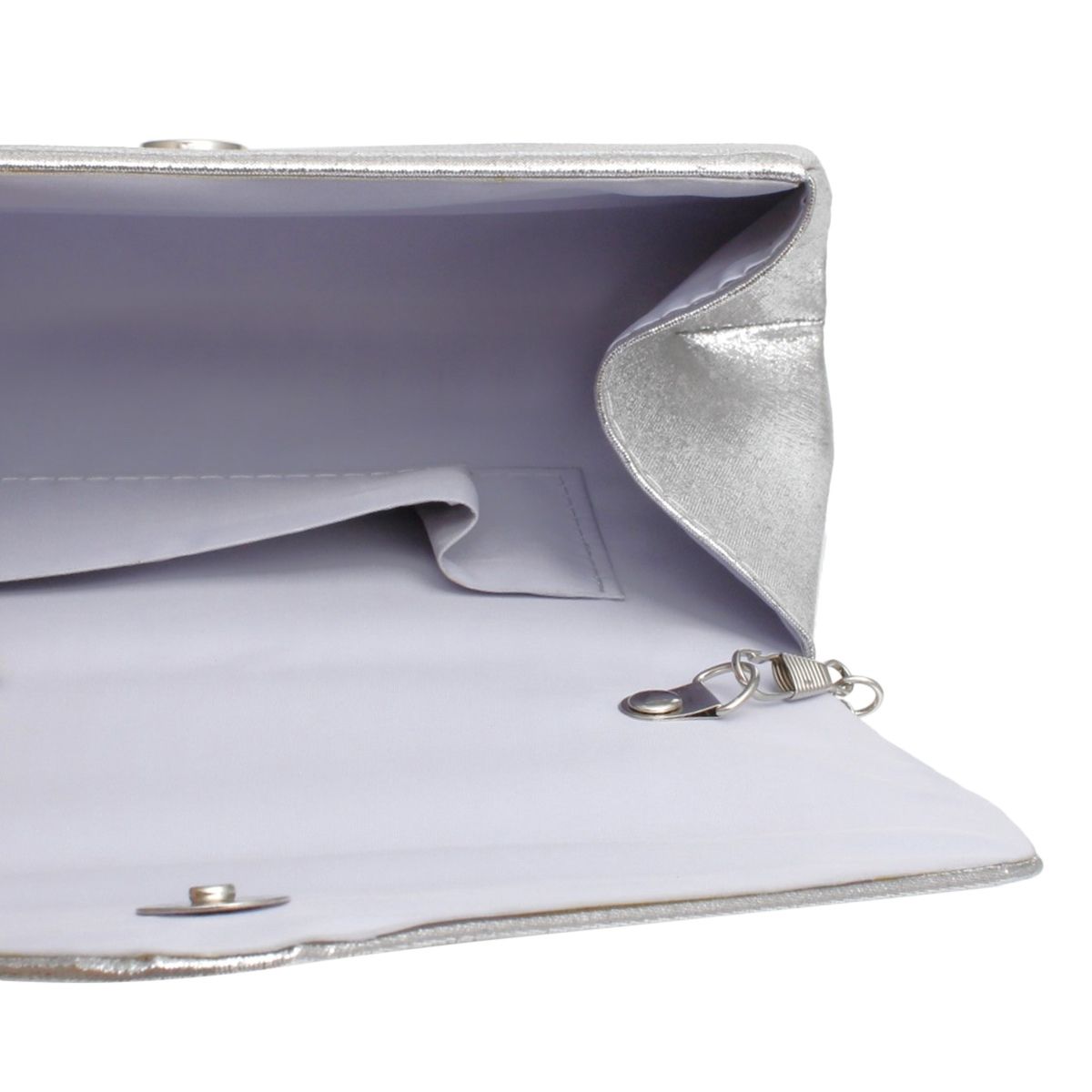 Evening Clutch Silver Phoenix Envelope Bag Women