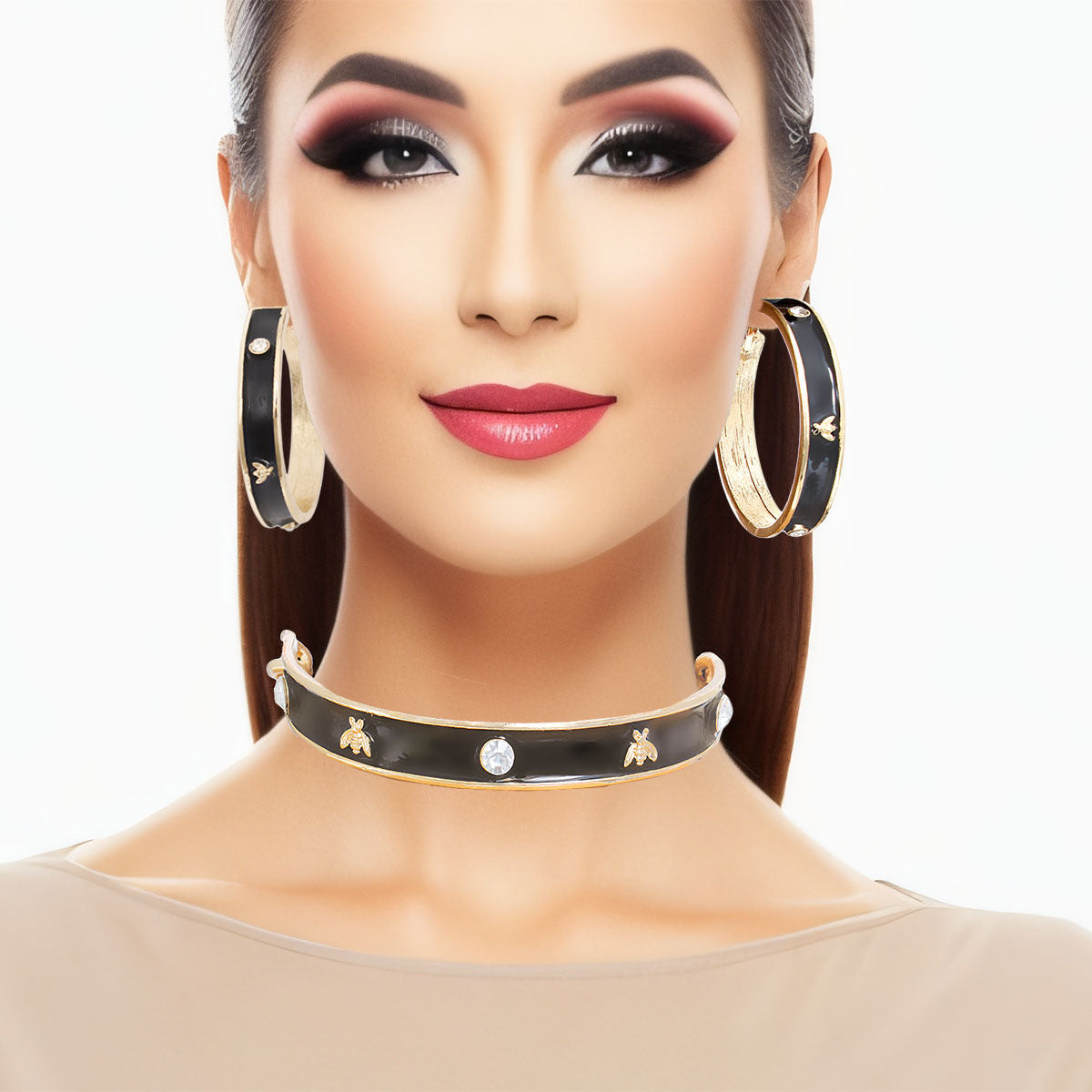 Black Bee Casting Heavy Hoops