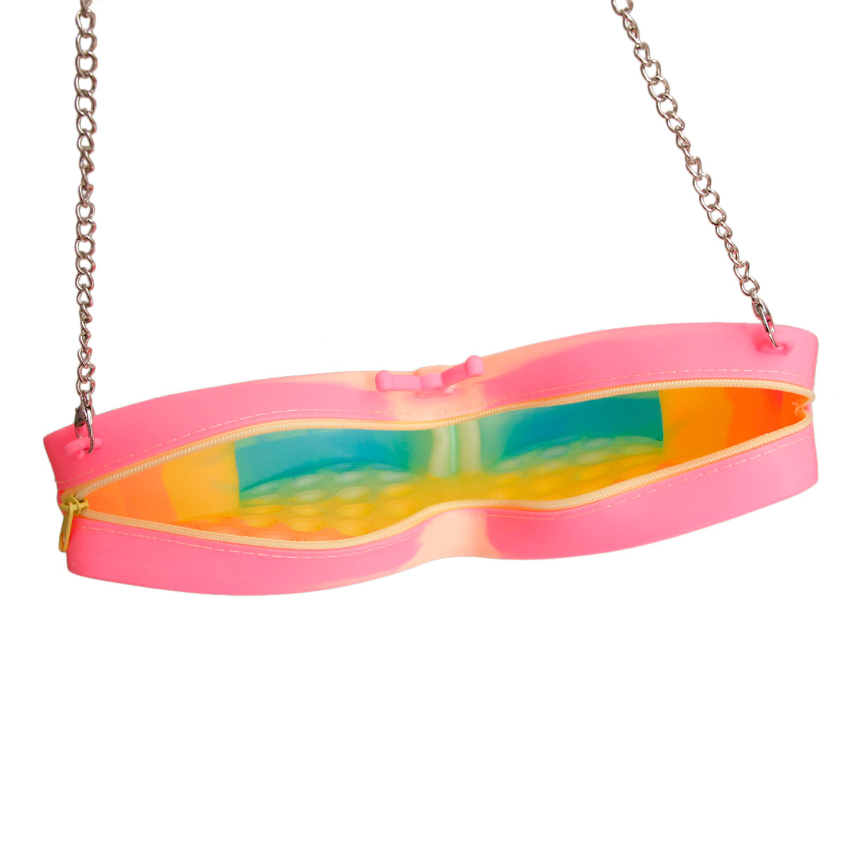 Rainbow Butterfly Bubble Pop Crossbody