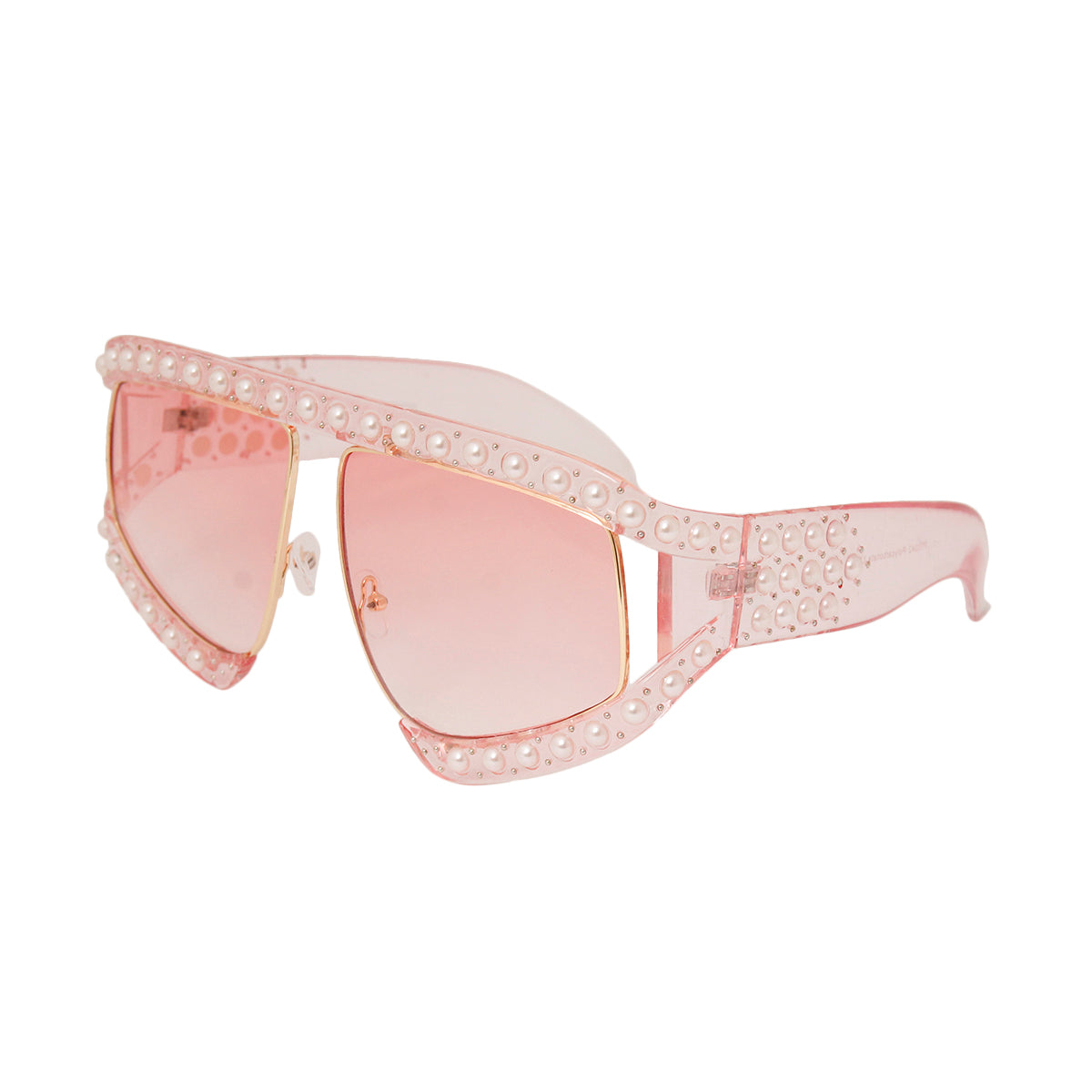 Pink and Pearl Sunglasses