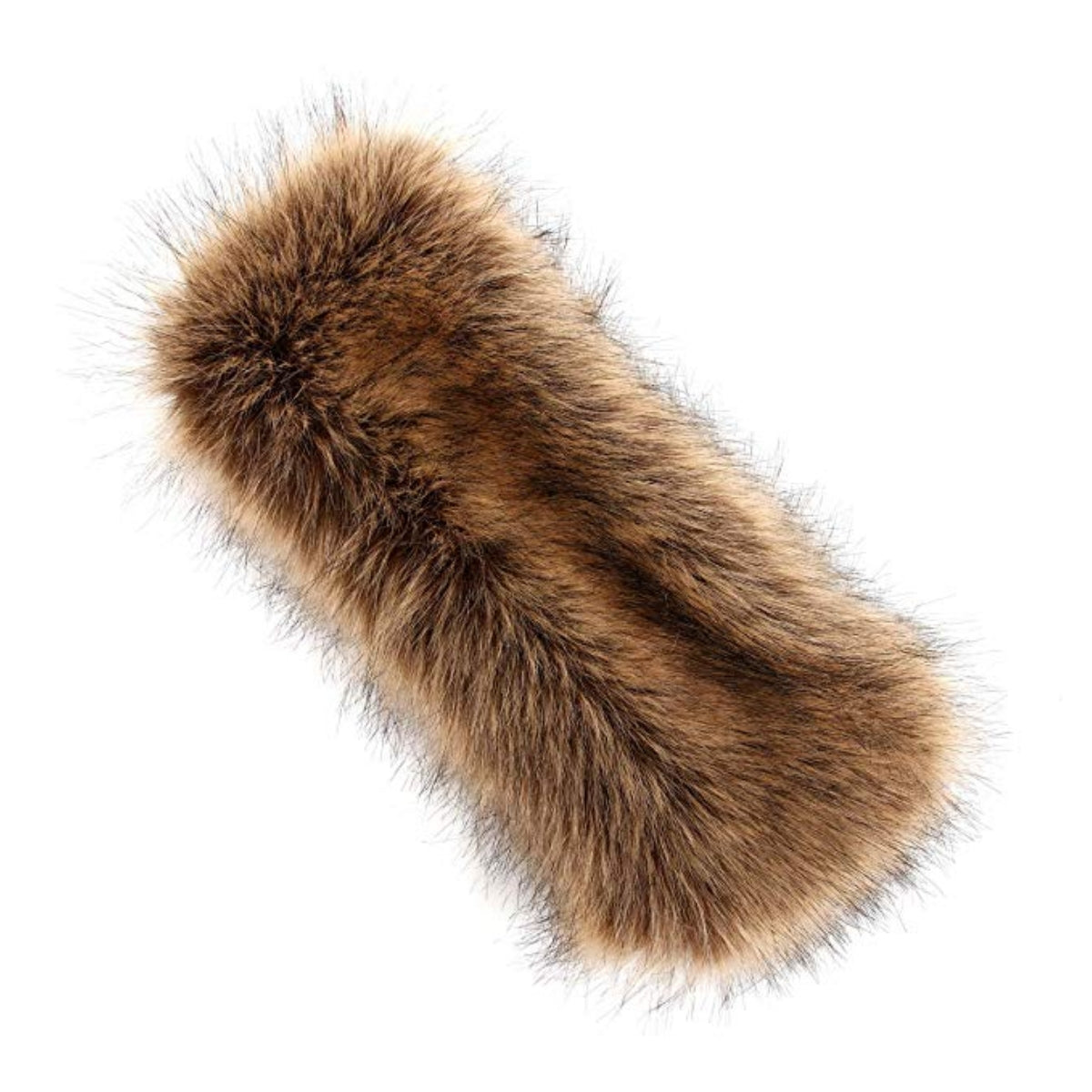 Brown Fur Earmuff Headband
