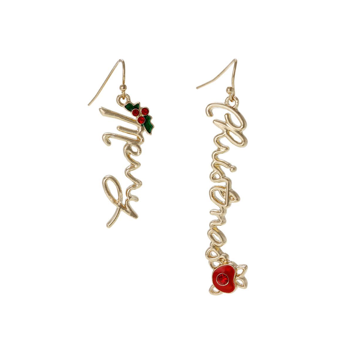 Merry Christmas Fish Hooks