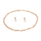 Gold Infinity Link Necklace