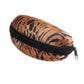 Brown Tiger Stripe Fur Sunglass Case