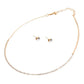 Clear Stone Elegant Necklace Set