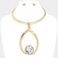 Gemstone drop set