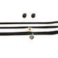Black Evil Eye Layered Choker