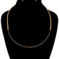Jet Black Stoned Simple Necklace Set