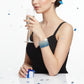 Bangle Blue Ombre Rhinestone 12 Row Bracelet