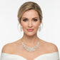 Bib Wedding or Event Gold and Pearl Rigid Necklace