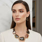 Collar Wild Marbled Leopard Artful Necklace Women