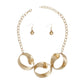 Chain Matte Gold Chunky Chain Modern Necklace