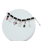 Silver and Black Designer Boutique Bracelet