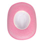 Cowboy Hat Pink Rhinestone Cowgirl Fashion Hat