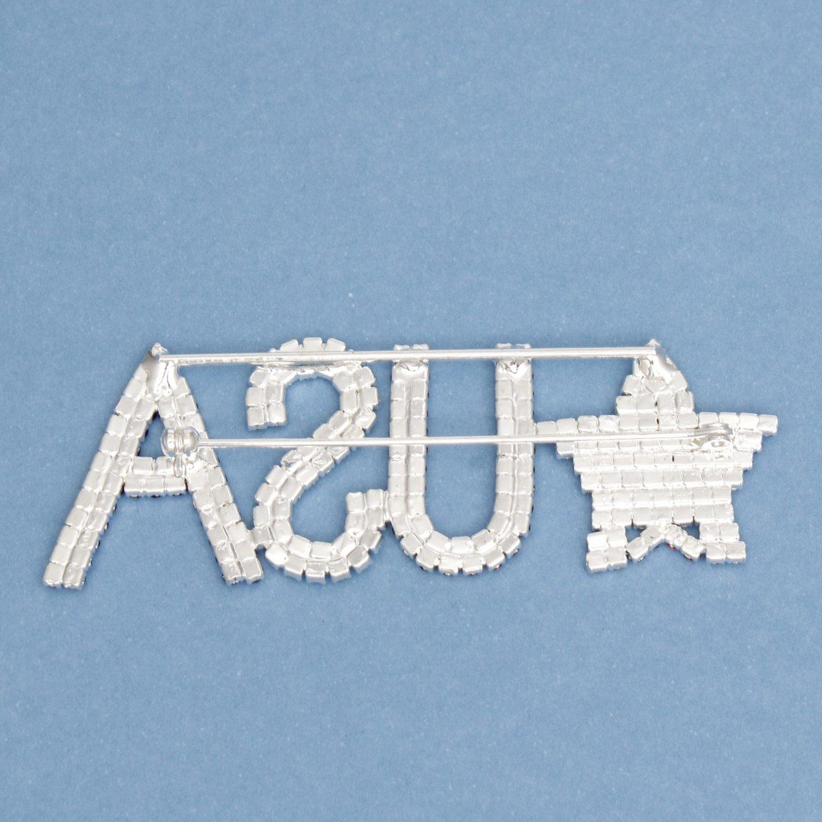 Patriotic Star spangled USA Glam Brooch for Women