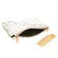 Silver Sequin Party Clutch