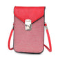 Red Rhinestone Cellphone Wallet