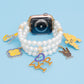 SGRHO Sorority White Pearl Watch Band for Women