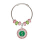 AKA Greek Merch Bead and Charm Cable Bracelet