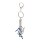 Keychain Zeta ZPB Sorority Blue Heel for Women