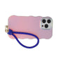 Rhinestone Phone Wrist Strap Blue Bling Accessory