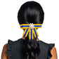 SGRHO Sorority Blue Gold Bow Tie Style Brooch