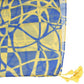 SGRHO Sorority Yellow Blue ColorBlock Swirl Kimono