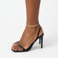 Anklet 8mm Gold 18K Stainless Steel Miami Chain