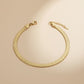 Anklet 8mm Gold 18K Stainless Steel Miami Chain