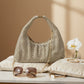 Clutch Premium Gold Rhinestone Mesh Hobo Bag