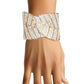 Cuff Garden Chic Encrusted Gold Leaf Bracelet
