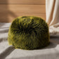 Hat Luxe Faux Fur Yellow Kubanka Winter Cap Women