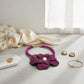 Brilliant Fuchsia Blooming Flower Choker Necklace