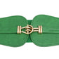 Belt ColorPop Green Cinch Toggle Stretch Belt