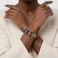 Multicolor Transparent Bead Stretch Bracelet