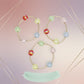 High Gloss Multicolor Pearlescent 3pc Bracelets
