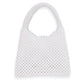 Top Handle Luxe Lady White Pearl Hollywood Handbag