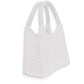 Top Handle Luxe Lady White Pearl Hollywood Handbag