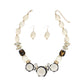 Necklace Ivory Leopard Chunky Bead for Women