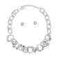 Chain Heavy-Duty Silver Headphone Link Necklace