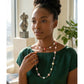 Convertible Stretch Pearlescent Bead Necklace