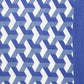ZPB Sorority Kimono Blue White Block Print Women