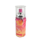Crossbody Pink Spray on Tan Bottle Clutch Bag