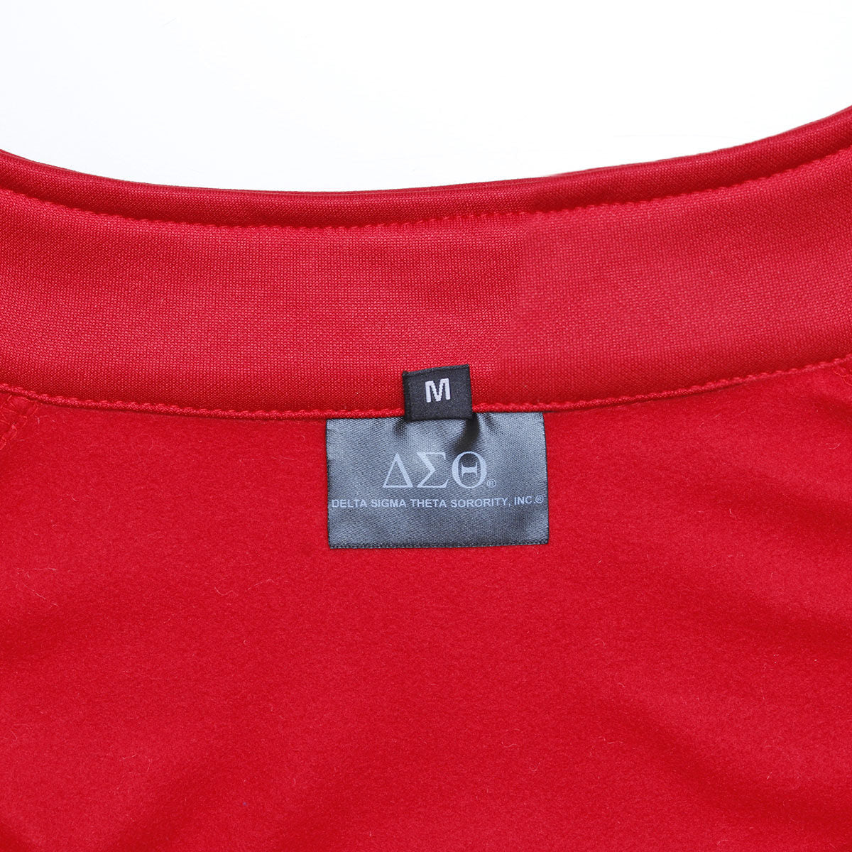 DST Greek Apparel M Red Zip Up Track Jacket