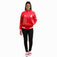 DST Greek Apparel XL Red Zip Up Track Jacket