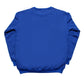 ZPB Greek Gear M Blue Embroidered Crew Sweatshirt