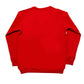 DST Greek Gear M Red Embroidered Crew Sweatshirt
