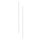 Shoulder Duster Silver Herringbone Chain Earrings