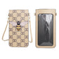 Phone Crossbody Luxe Bee Brown Bag for Women