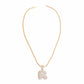 R Initial Necklace